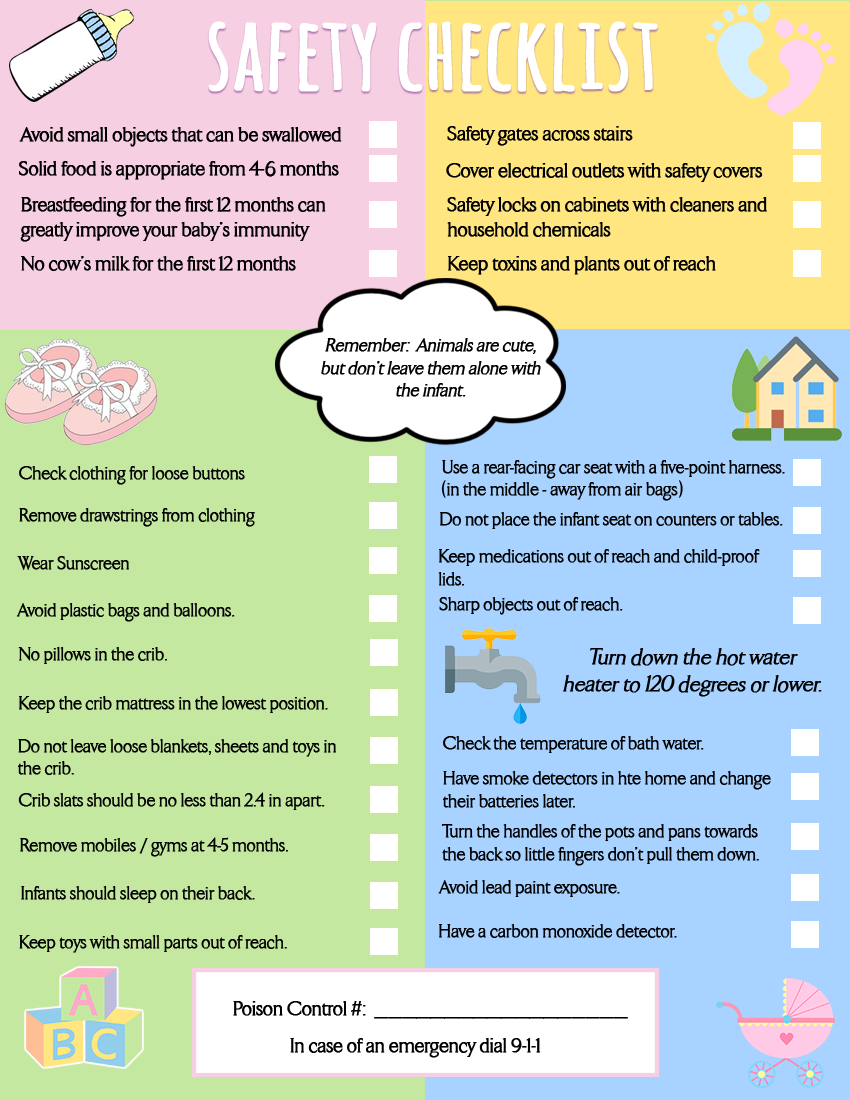 SafetyChecklist Infant Safety Checklist